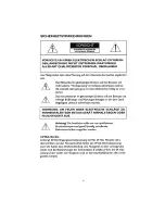 Preview for 4 page of Ikegami ICD0609VR Type 31 Installation And Operating Instructions Manual