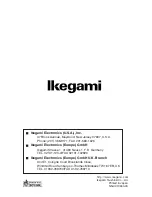 Предварительный просмотр 30 страницы Ikegami IEN-10 Instruction Manual