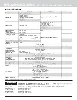 Preview for 2 page of Ikegami IEN-200HD Specifications