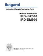 Предварительный просмотр 1 страницы Ikegami IPD-BX300 Instruction Manual