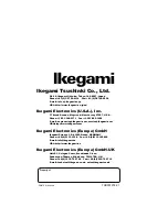 Предварительный просмотр 22 страницы Ikegami IPD-BX300 Instruction Manual