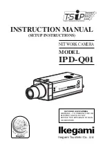 Preview for 1 page of Ikegami IPD-Q01 Instruction Manual