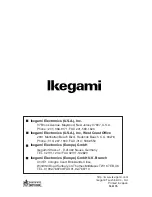 Предварительный просмотр 60 страницы Ikegami IPD-Q38 Instruction Manual