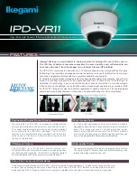 Ikegami IPD-VR11 Specifications preview