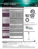 Предварительный просмотр 2 страницы Ikegami IPD-VR11 Specifications