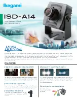 Ikegami ISD-A14 Specifications preview