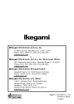 Предварительный просмотр 58 страницы Ikegami ISD-A31 Instruction Manual