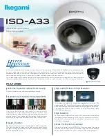 Ikegami ISD-A33 Specifications предпросмотр