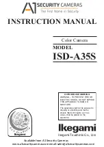 Preview for 1 page of Ikegami ISD-A35S Instruction Manual