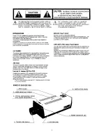 Предварительный просмотр 4 страницы Ikegami ITC-4100 Instruction Manual