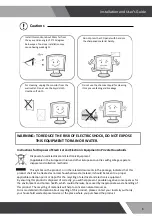 Предварительный просмотр 6 страницы Ikegami LCM-151 Installation And User Manual