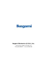 Предварительный просмотр 17 страницы Ikegami LCM-171 Instruction Manual