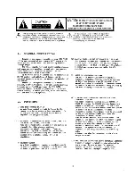 Предварительный просмотр 3 страницы Ikegami MAXI-VIEW III Operating Instructions Manual