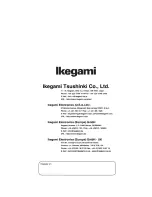 Предварительный просмотр 86 страницы Ikegami MCP-300 Operation Manual