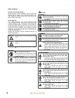 Preview for 3 page of Ikegami MKC-307 Operation Manual