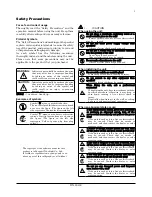 Preview for 3 page of Ikegami MKC-500HD Operation Manual