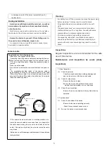 Предварительный просмотр 5 страницы Ikegami MKC-X800 User Manual