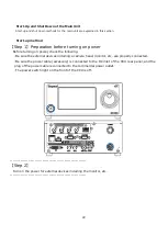 Предварительный просмотр 22 страницы Ikegami MKC-X800 User Manual