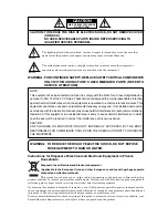 Предварительный просмотр 3 страницы Ikegami MLM-1581CH Instruction Manual