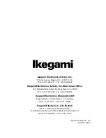 Предварительный просмотр 32 страницы Ikegami MLM-1581CH Instruction Manual