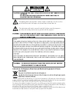 Предварительный просмотр 3 страницы Ikegami MLM-1912C Instruction Manual