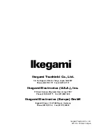 Предварительный просмотр 28 страницы Ikegami MLW-2622C Instruction Manual