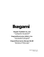 Предварительный просмотр 30 страницы Ikegami MLW-2625C Instruction Manual