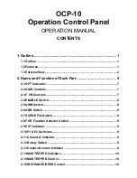 Preview for 13 page of Ikegami OCP-10 Operation Manual