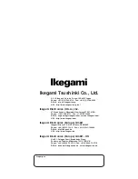 Предварительный просмотр 46 страницы Ikegami OCP-100 Operation Manual