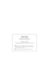 Предварительный просмотр 273 страницы Ikegami OCP-300 Operation Manual