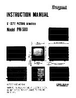 Ikegami PM-580 Instruction Manual предпросмотр