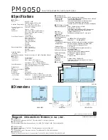 Предварительный просмотр 2 страницы Ikegami PM-9050 Brochure & Specs