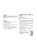 Предварительный просмотр 4 страницы Ikegami PM-9050 Operation Manual