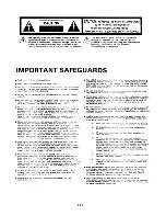 Предварительный просмотр 3 страницы Ikegami PM-970 Instruction Manual