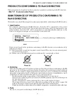 Preview for 5 page of Ikegami RM-71F Operation Manual