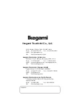 Preview for 38 page of Ikegami RM-71F Operation Manual