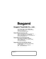 Предварительный просмотр 62 страницы Ikegami UHL-43 Operation Manual