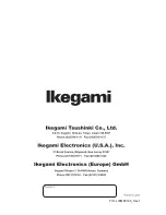 Предварительный просмотр 32 страницы Ikegami ULM-153 Instruction Manual