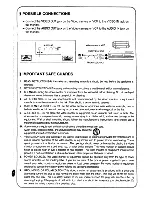 Предварительный просмотр 4 страницы Ikegami VCM-200 Instruction Manual