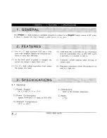 Предварительный просмотр 6 страницы Ikegami VF5023 Viewfinder Operation Manual