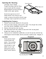 Предварительный просмотр 7 страницы Ikelite 6115.20 Instruction Manual