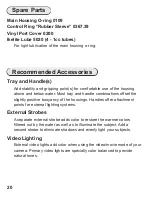 Preview for 20 page of Ikelite 6116.10 DSC-RX100 Instruction Manual