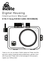 Предварительный просмотр 1 страницы Ikelite 6116.11 Instruction Manual