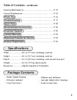 Предварительный просмотр 3 страницы Ikelite 6116.11 Instruction Manual