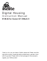 Предварительный просмотр 1 страницы Ikelite 6146.02 Instruction Manual