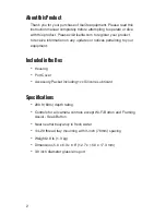 Preview for 2 page of Ikelite 6148.72 User Manual