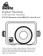 Предварительный просмотр 1 страницы Ikelite 6171.07 Instruction Manual