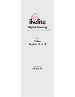 Preview for 1 page of Ikelite 6182.14 Instruction Manual