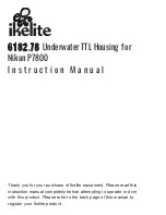 Предварительный просмотр 1 страницы Ikelite 6182.78 Instruction Manual