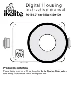 Предварительный просмотр 1 страницы Ikelite 6184.91 Instruction Manual